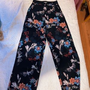 Wide Legged Satin Pants